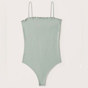 Abercrombie & Fitch Ruffle bodysuit